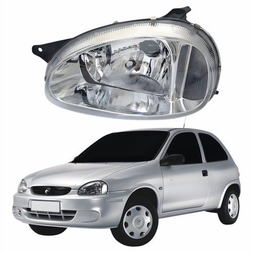 Farol Principal Gm Corsa 1994 Até 1999 Lado Esquerdo Motorista