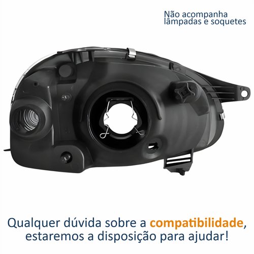 Farol Principal Chevrolet Corsa 1994 1995 1996 1997 1998 1999 Lado Esquerdo Motorista