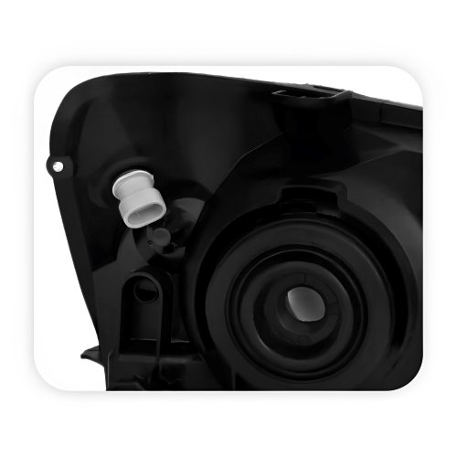 Farol Gm Corsa Classic 2011 Até 2016 Mascara Negra Lado Esquerdo Motorista