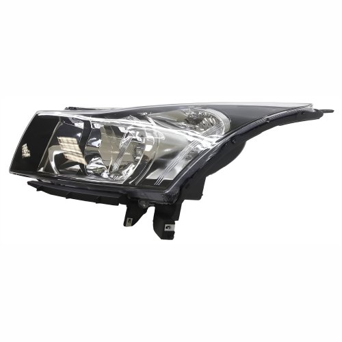 Farol Gm Cruze 2011 até 2016 Máscara Cromada Lado Esquerdo Motorista