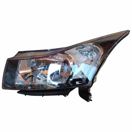Farol Gm Cruze 2011 Até 2016 Máscara Negra Lado Esquerdo Motorista