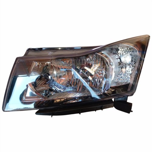Farol Gm Cruze 2011 Até 2016 Máscara Negra Lado Esquerdo Motorista