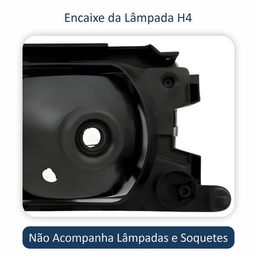 Farol Gm Kadett Ipanema 1989 Até 1998 Original Arteb Lado Direito Passageiro