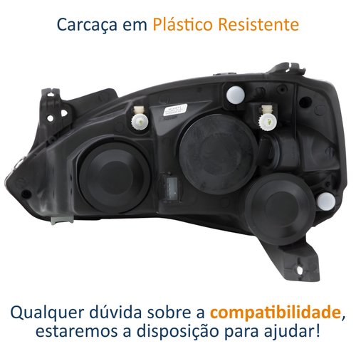 Farol Chevrolet Montana 2003 2004 2005 2006 2007 2008 2009 2010 Original Lado Direito Passageiro