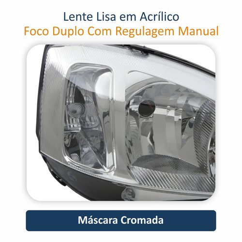 Farol Chevrolet Montana 2003 2004 2005 2006 2007 2008 2009 2010 Original Lado Direito Passageiro