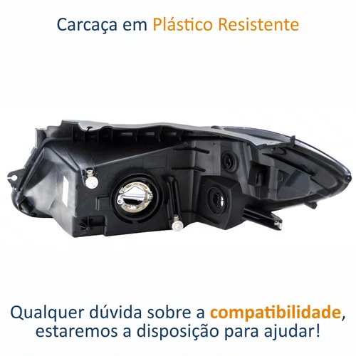 Farol Chevrolet Onix 2013 2014 2015 2016 Fumê Lado Direito Passageiro