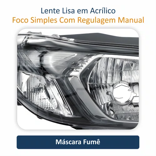 Farol Chevrolet Onix 2013 2014 2015 2016 Fumê Lado Direito Passageiro