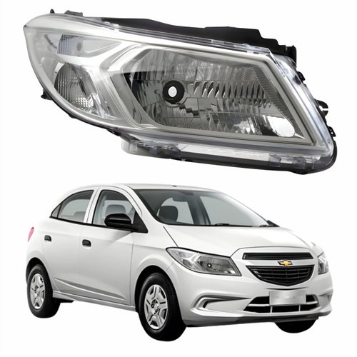 Farol Gm Onix 2013 até 2016 Original Arteb Lado Direito Passageiro