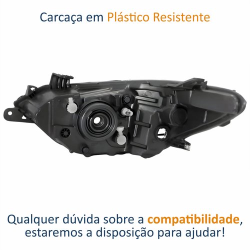 Farol Gm Onix 2017 Até 2020 Original Arteb Lado Direito Passageiro