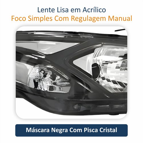 Farol Gm Onix 2017 Até 2020 Original Arteb Lado Direito Passageiro
