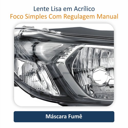 Farol Gm Onix Joy 2017 até 2019 Original Arteb Fumê Lado Direito Passageiro