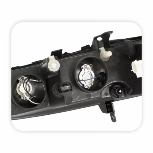 Farol Gm Vectra 2000 Até 2005 Máscara Cromada Lado Direito Passageiro