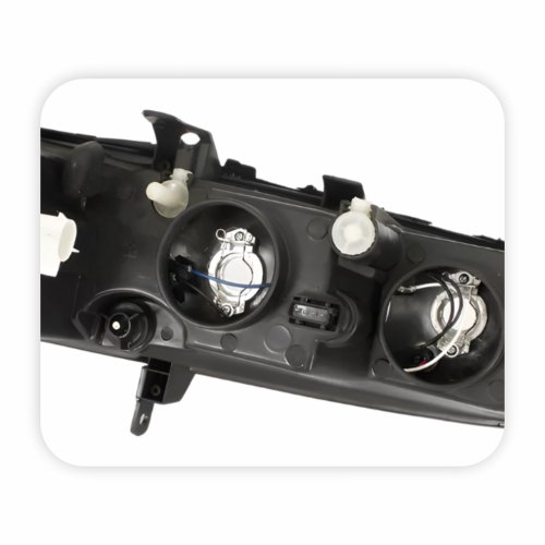 Farol Gm Vectra 2000 Até 2005 Máscara Cromada Lado Esquerdo Motorista