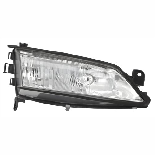Farol Gm Vectra 1997 Até 1999 Máscara Cromada Lado Direito Passageiro