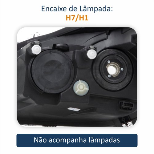 Farol Gm Vectra 2006 Até 2008 Original Arteb Máscara Cromada Lado Direito Passageiro