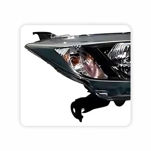 Farol Honda City 2014 Até 2017 Máscara Negra Lado Direito Passageiro