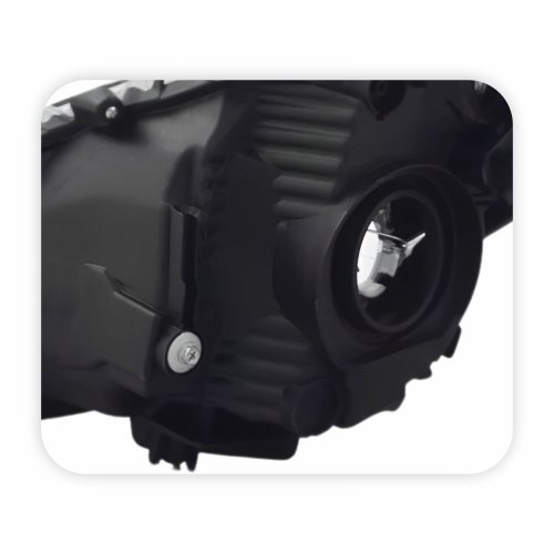 Farol Honda Fit 2013 2014 Mascara Negra Lado Direito Passageiro