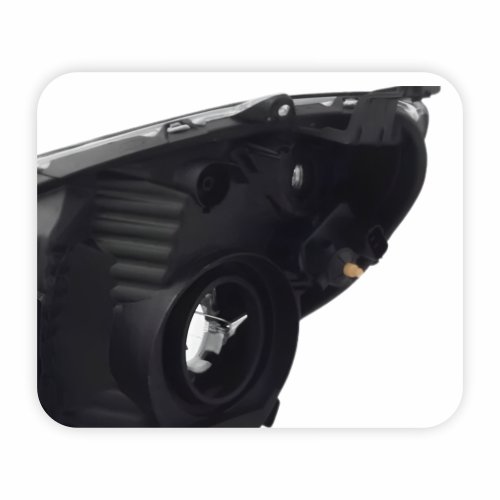 Farol Honda Fit 2013 2014 Mascara Negra Lado Direito Passageiro