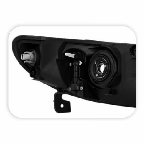 Farol Honda New Civic 2007 2008 2009 2010 2011 Mascara Cromada Lado Esquerdo