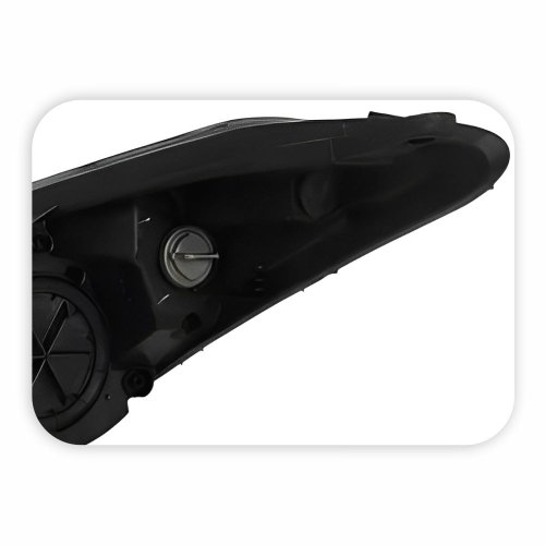 Farol Hyundai I30 2013 2014 2015 2016 Mascara Cromada Lado Direito Passageiro