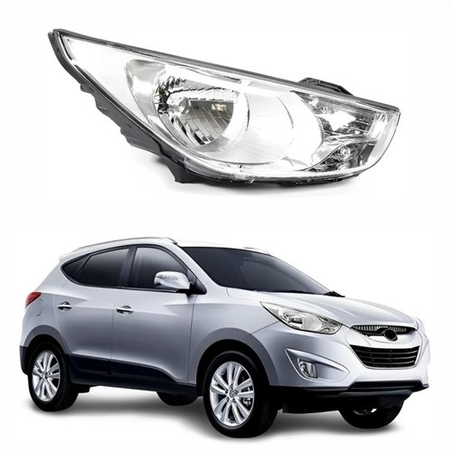 Farol Hyundai Ix35 2010 Até 2015 Lado Direito Passageiro