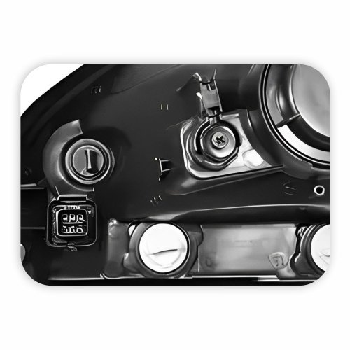 Farol Hyundai Tucson 2005 Até 2016 Mascara Negra Pisca Cristal Lado Direito Passageiro