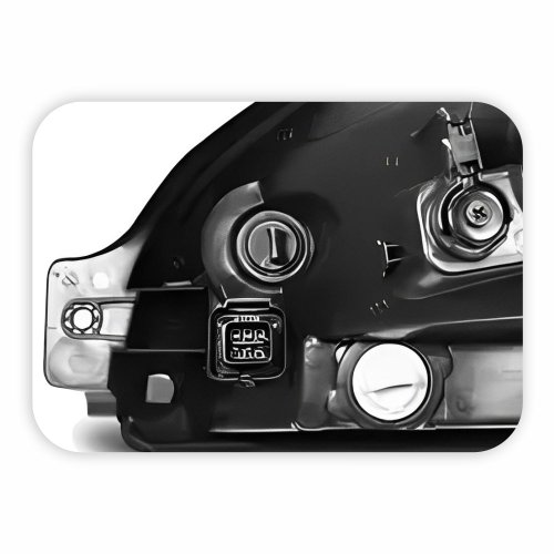 Farol Hyundai Tucson 2005 Até 2016 Mascara Negra Pisca Cristal Lado Direito Passageiro