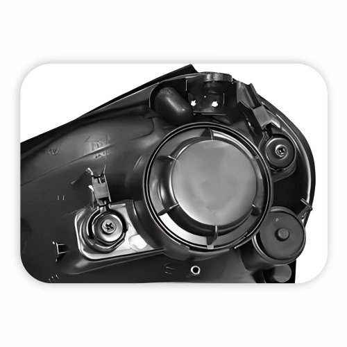 Farol Hyundai Tucson 2005 Até 2016 Mascara Negra Pisca Cristal Lado Direito Passageiro