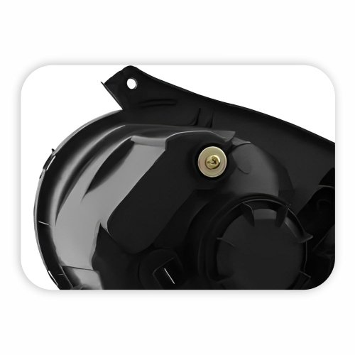 Farol Kia Picanto 2009 2010 2011 Mascara Cromada Lado Direito Passageiro