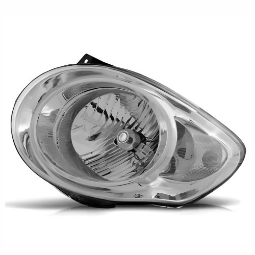 Farol Kia Picanto 2009 2010 2011 Mascara Cromada Lado Esquerdo Motorista