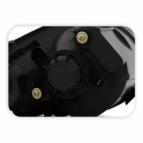 Farol Kia Picanto 2009 2010 2011 Mascara Cromada Lado Esquerdo Motorista