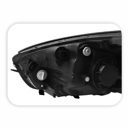 Farol Kia Picanto 2012 2013 2014 2015 2016 Mascara Cromada Lado Direito Passageiro