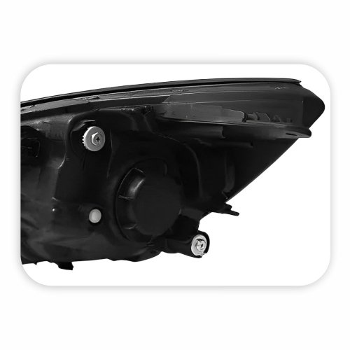 Farol Kia Picanto 2012 2013 2014 2015 2016 Mascara Cromada Lado Direito Passageiro