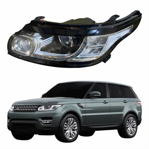 Farol Principal Land Rover Ranger Rover Sport 2014 Até 2018 Com Xenon Lado Esquerdo Motorista