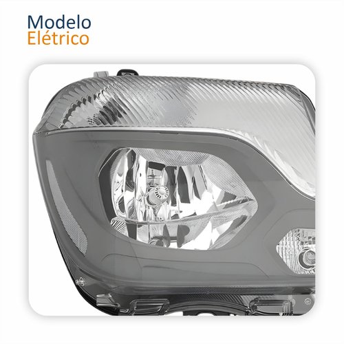 Farol Principal Mb Sprinter 2017 2018 2019 Elétrico Com Motor Lado Direito Passageiro