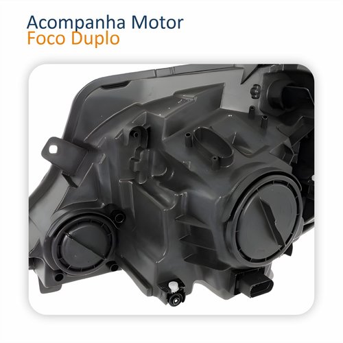 Farol Principal Mb Sprinter 2017 2018 2019 Elétrico Com Motor Lado Direito Passageiro