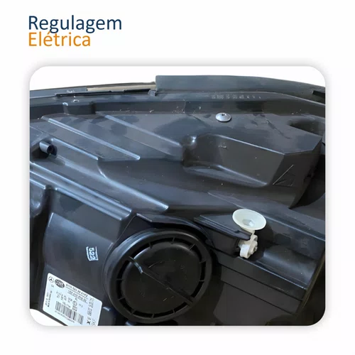 Farol Principal MB Classe A 2012 Até 2017 Bi-Xenon Com Led Máscara Negra Lado Direito Passageiro