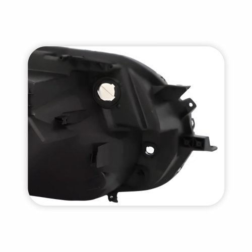 Farol Mitsubishi Triton L-200 2017 2018 2019 2020 Máscara Negra Pisca Âmbar Lado Esquerdo Motorista