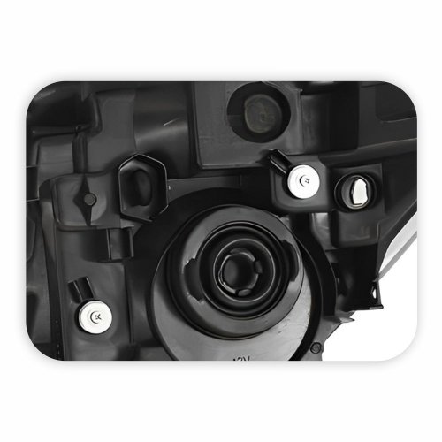 Farol Nissan Frontier 2008 2009 2010 2011 2012 2013 2014 2015 2016 Máscara Ara Negra Lado Direito Passageiro