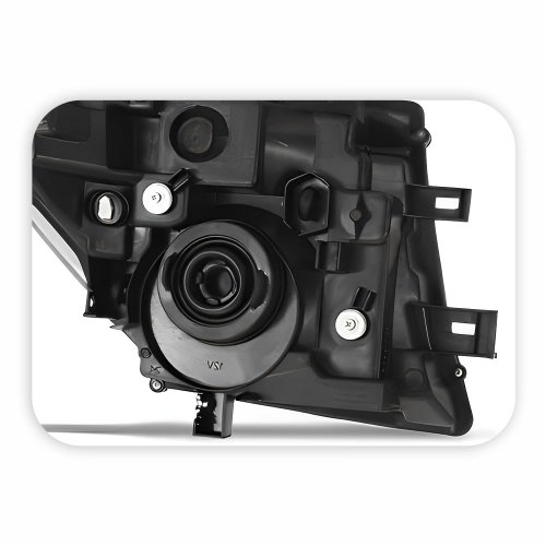 Farol Nissan Frontier 2008 Até 2016 Mascara Negra Lado Esquerdo Motorista
