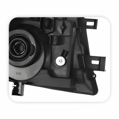Farol Nissan Frontier 2008 Até 2016 Mascara Negra Lado Esquerdo Motorista