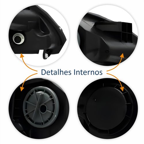Farol Nissan Sentra 2014 Até 2016 Com Led Lado Esquerdo Motorista