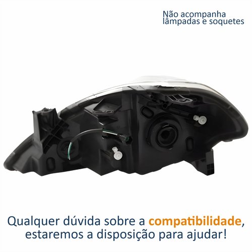 Farol Principal Nissan Tiida 2008 2009 2010 2011 2012 Lado Direito Passageiro