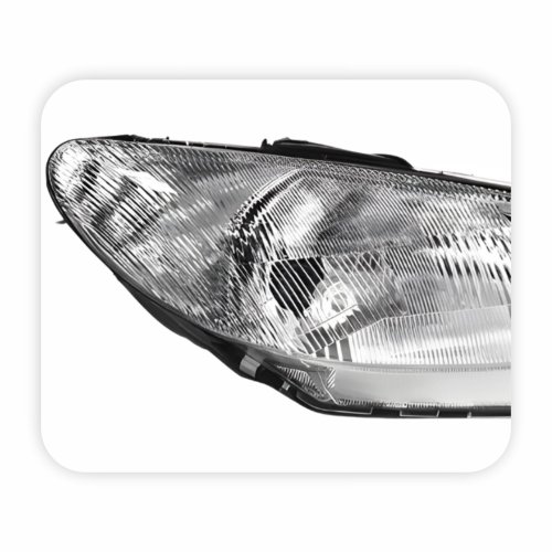 Farol Peugeot 206 1998 Até 2003 Lente Raiada Lado Direito Passageiro
