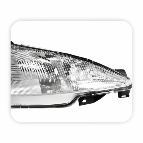 Farol Peugeot 206 1998 Até 2003 Lente Raiada Lado Direito Passageiro