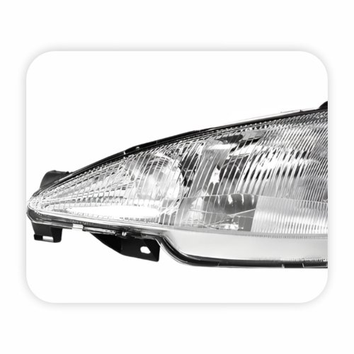 Farol Peugeot 206 1998 Até 2003 Lente Raiada Lado Esquerdo Motorista