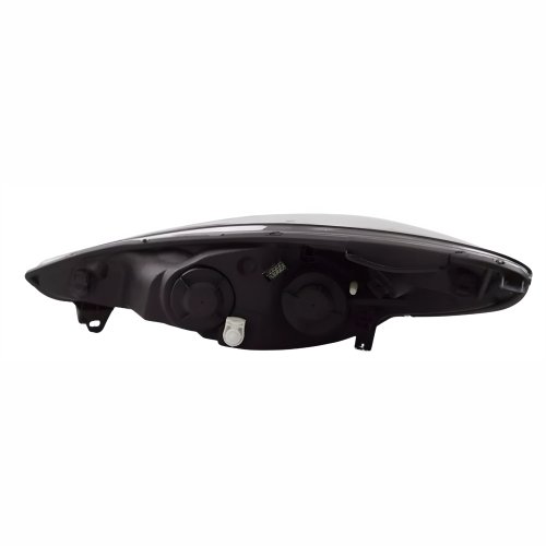 Farol Peugeot 207 2009 Até 2014 Máscara Negra Lado Direito Passageiro