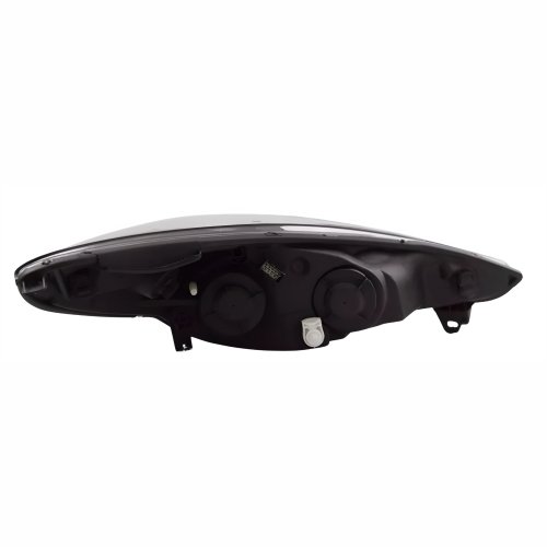 Farol Peugeot 207 2009 Até 2014 Máscara Negra Lado Esquerdo Motorista