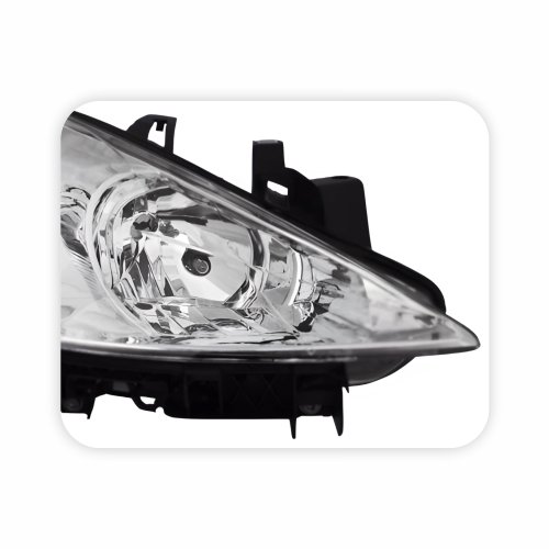 Farol Peugeot 307 2007 Até 2012 Manual Cromado Lado Direito Passageiro