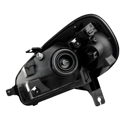 Farol Principal Fiat Uno Fiorino 2022 2023 Máscara Negra Lado Direito Motorista